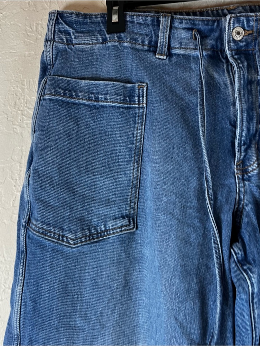 American Eagle Stretch Barrel Jeans in Indigo Abyss - Picture 5 of 15